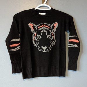 Tiger crew sweater